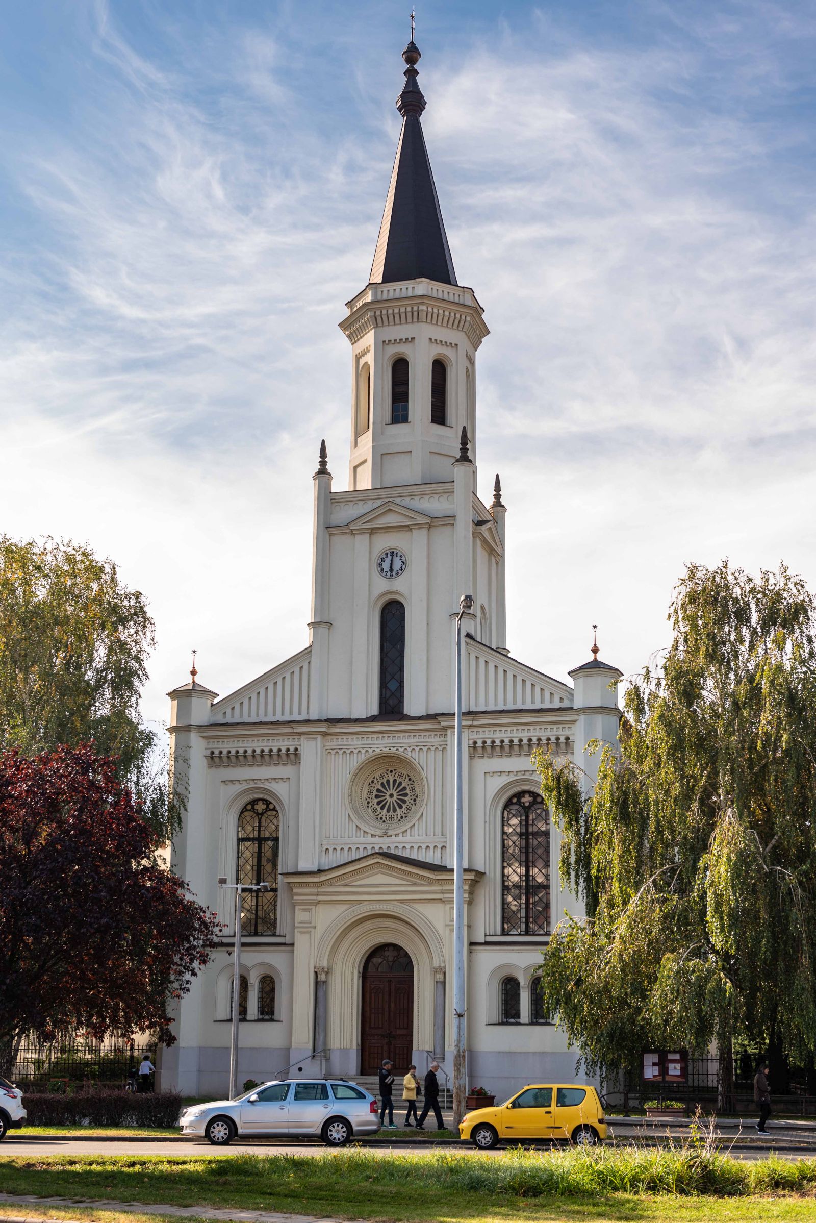 Nyíregyházi Kálvin téri református templom épülete 